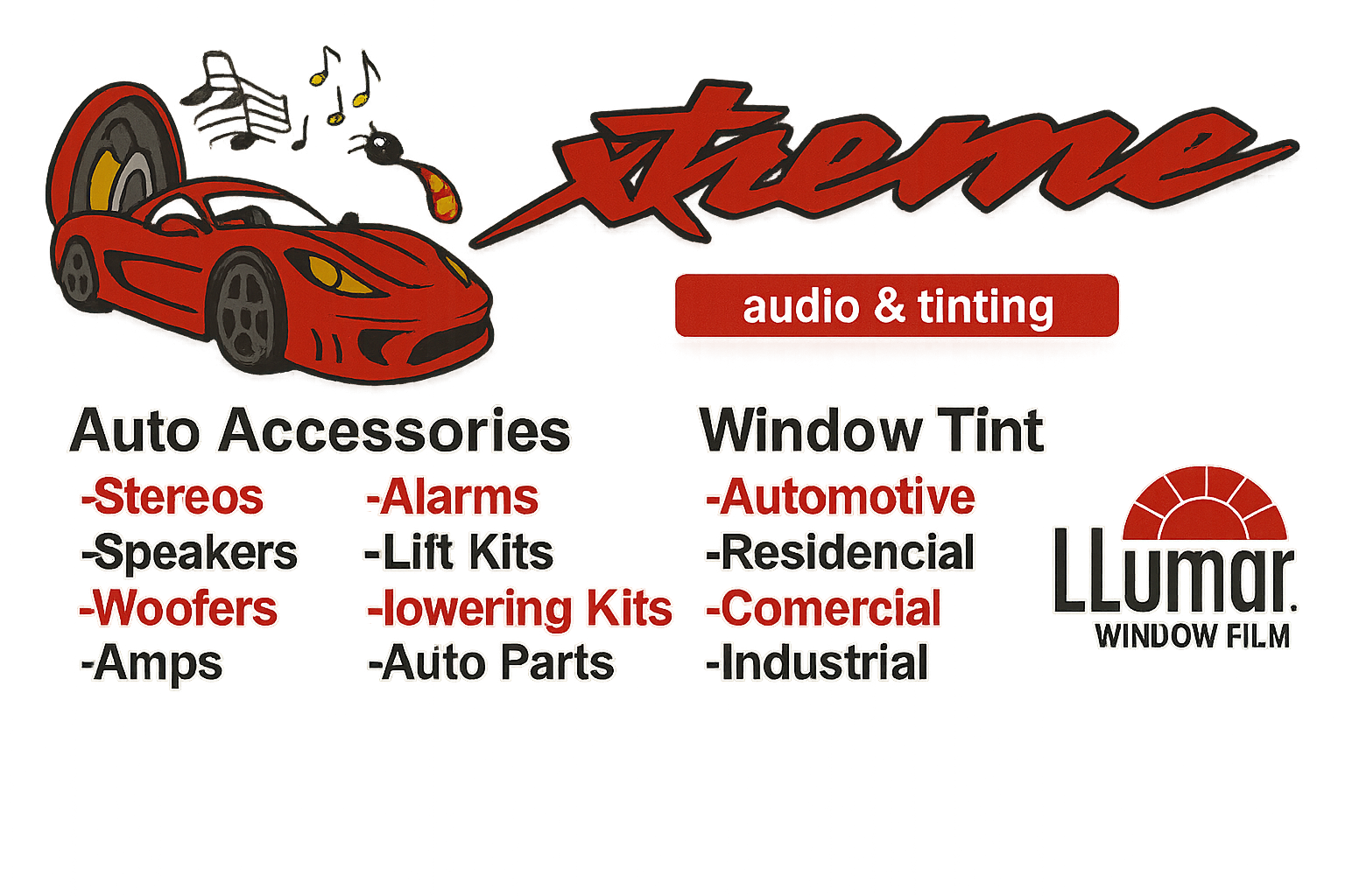 Xtreme Audio & Tinting