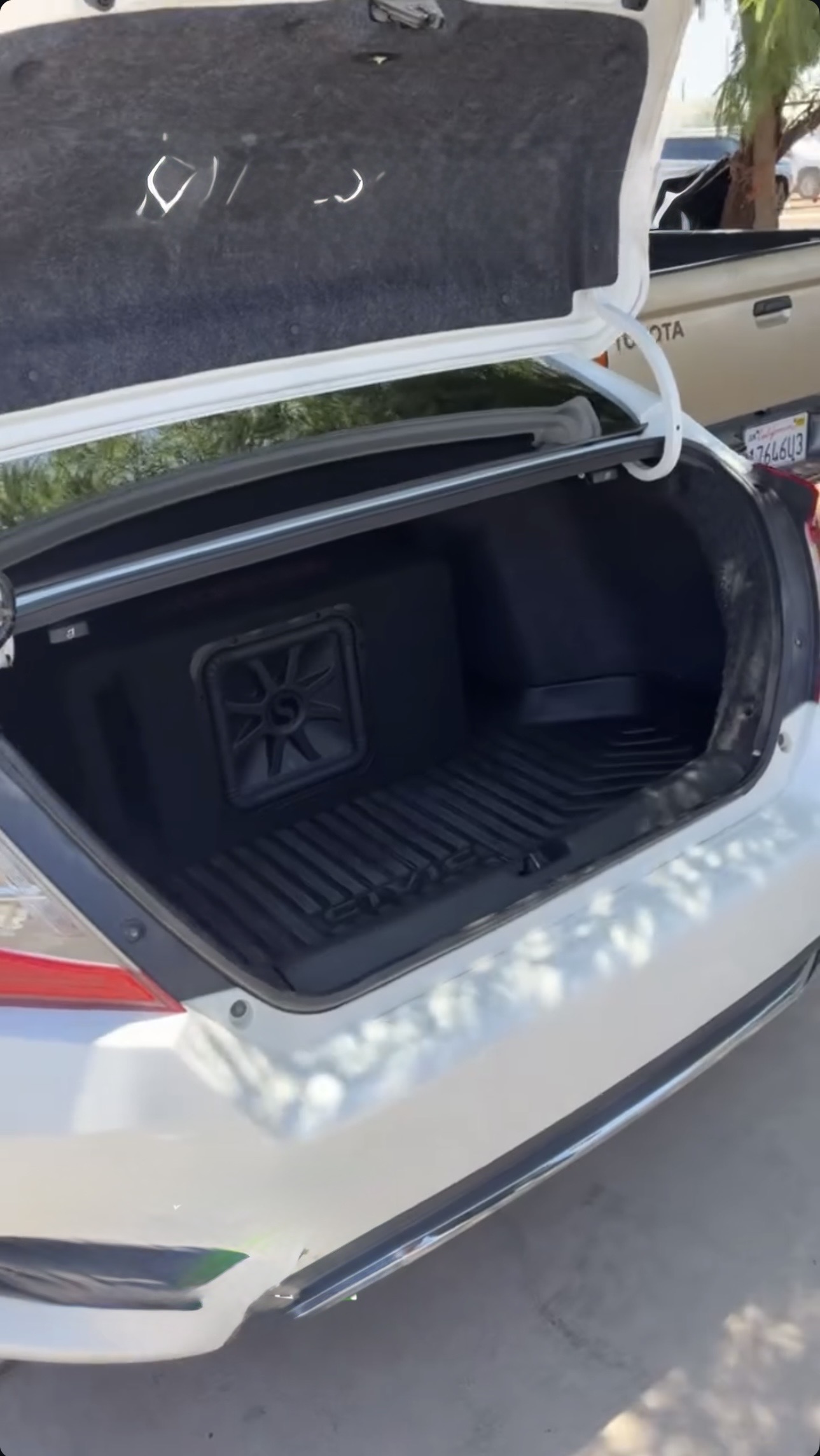 Car audio installation image